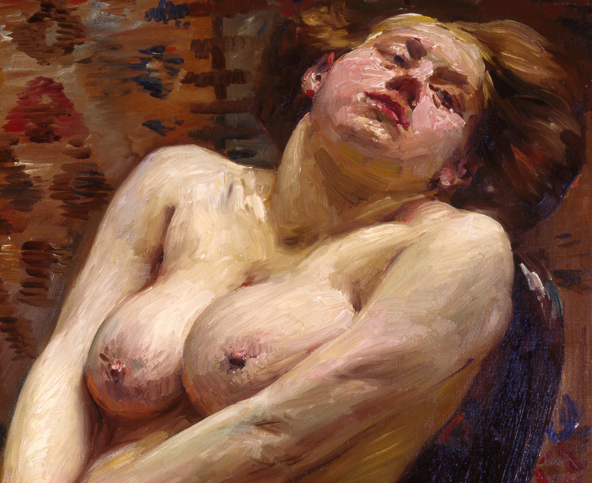 Nana, Female Nude, Lovis Corinth Fine Art Print