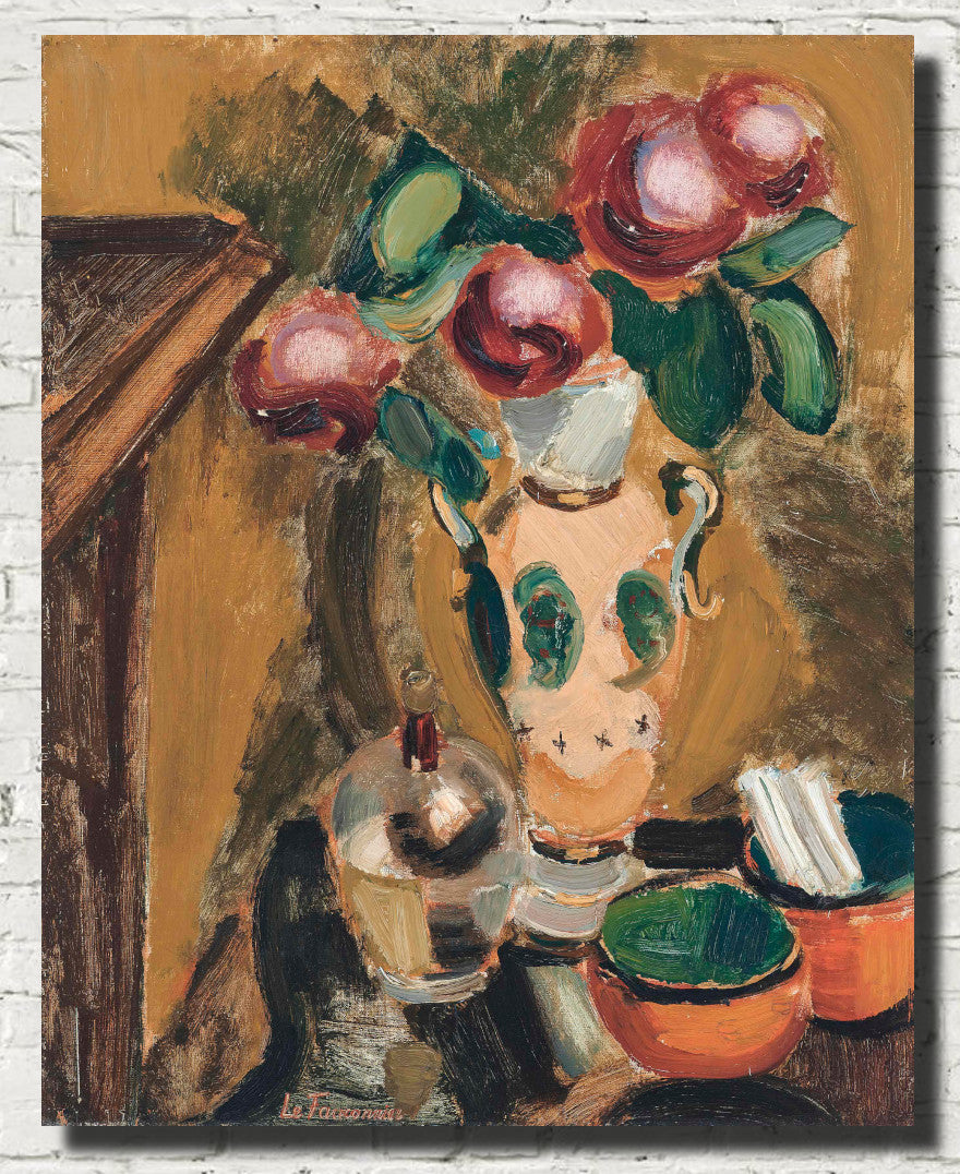 Henri Le Fauconnier Fine Art Print, Nature morte