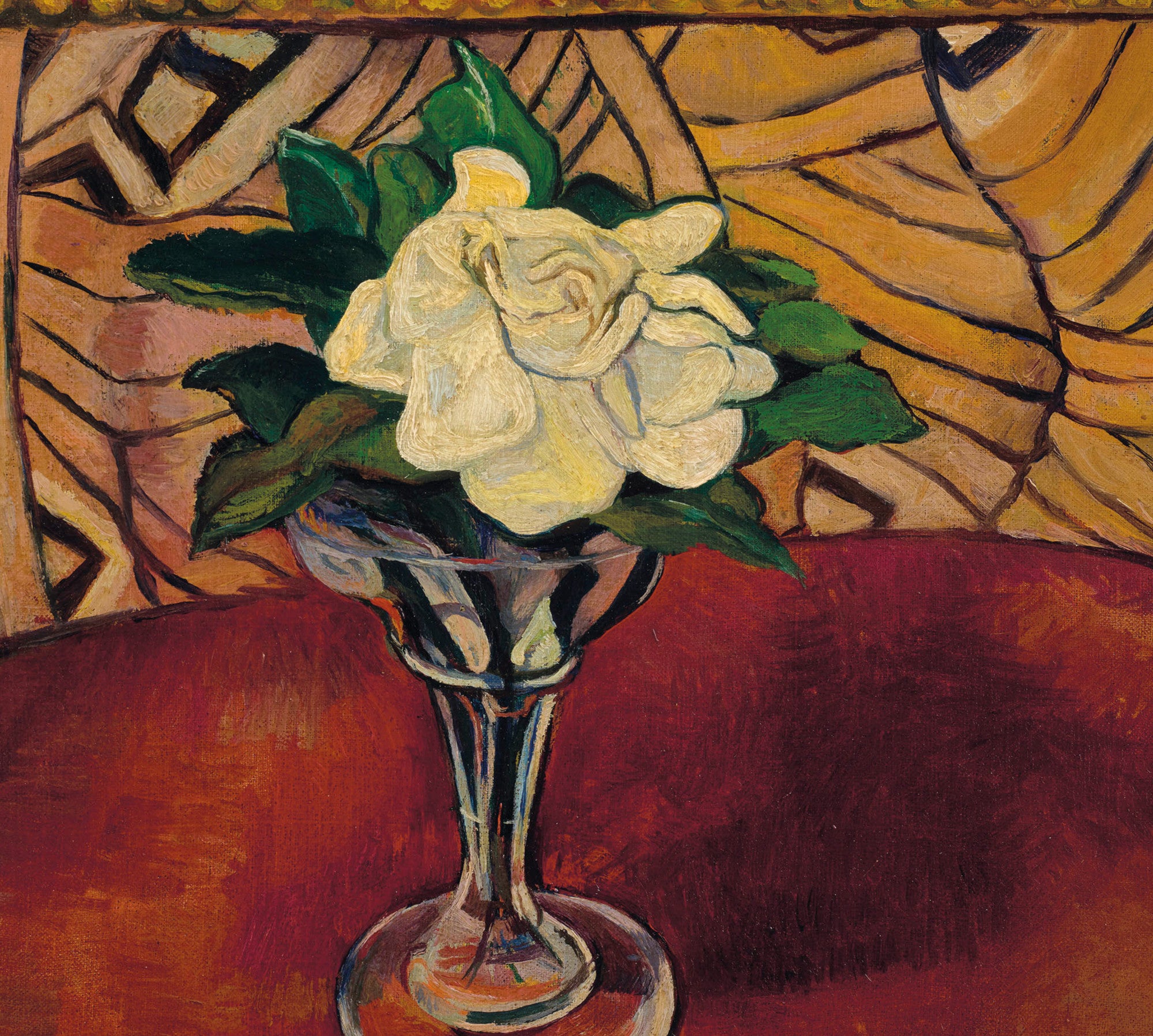 Suzanne Valadon Fine Art Print : Nature morte à la rose blanche