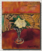 Suzanne Valadon Fine Art Print : Nature morte à la rose blanche