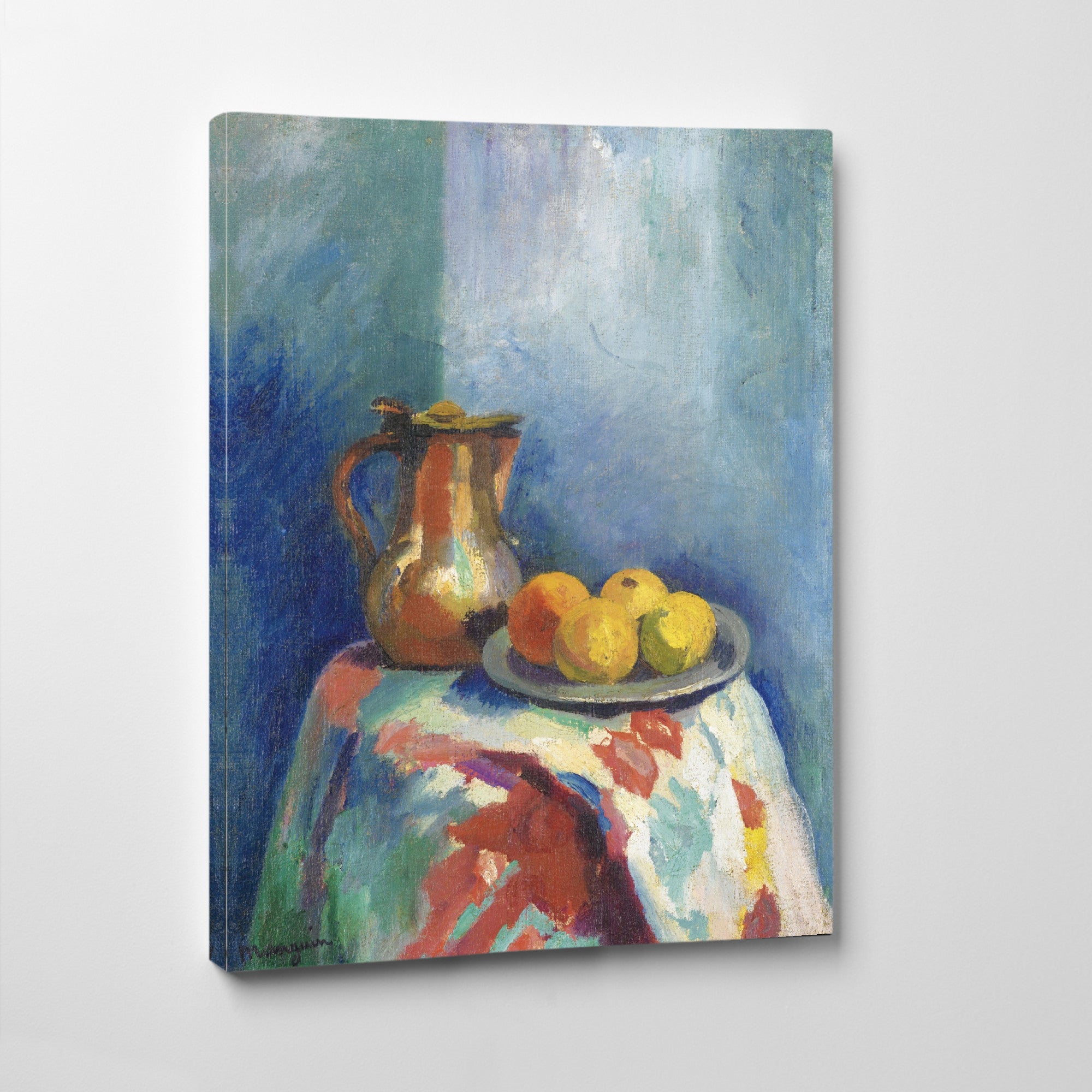 Still Life with Copper Pitcher, Henri Manguin, Nature morte au pichet en cuivre