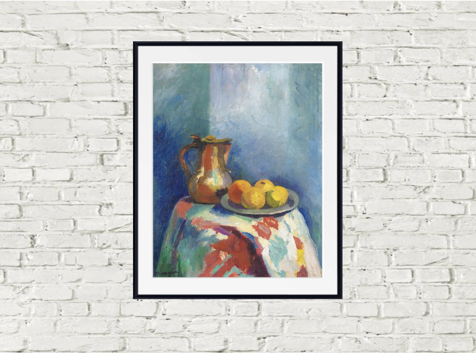 Still Life with Copper Pitcher, Henri Manguin, Nature morte au pichet en cuivre
