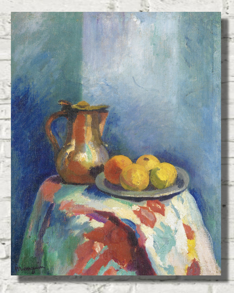 Still Life with Copper Pitcher, Henri Manguin, Nature morte au pichet en cuivre