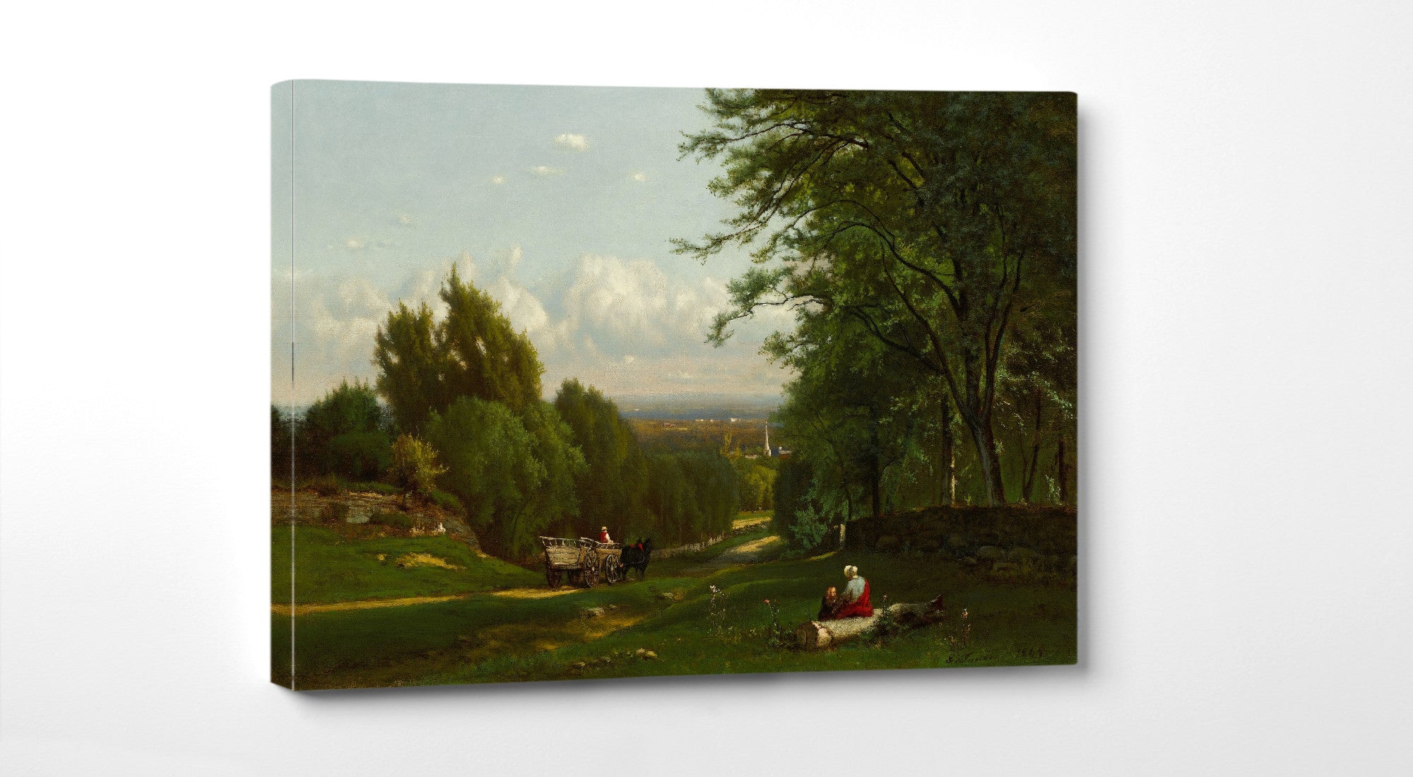 Near Leeds New York, George Inness