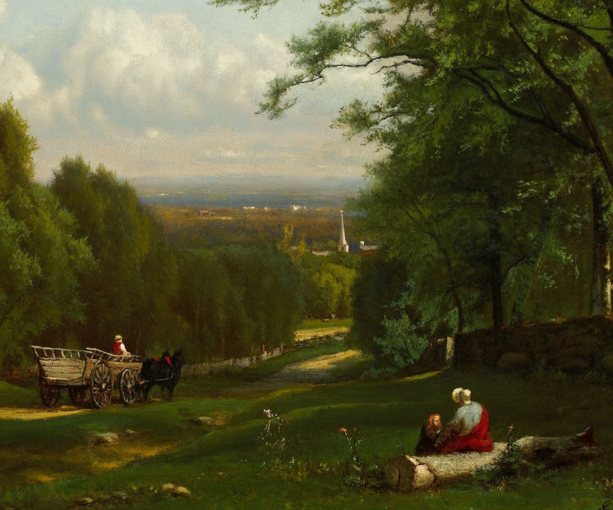 Near Leeds New York, George Inness