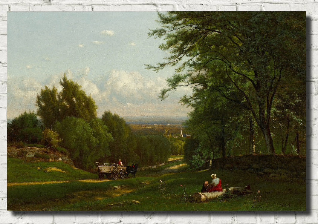 Near Leeds New York, George Inness