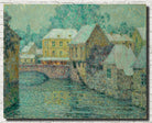 Henri Le Sidaner Fine Art Print, Neige