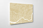 Newcastle City Street Map Print Modern Art Poster Home Decor - OnTrendAndFab