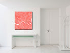 Newcastle City Street Map Poster Custom Wall Map Print - OnTrendAndFab