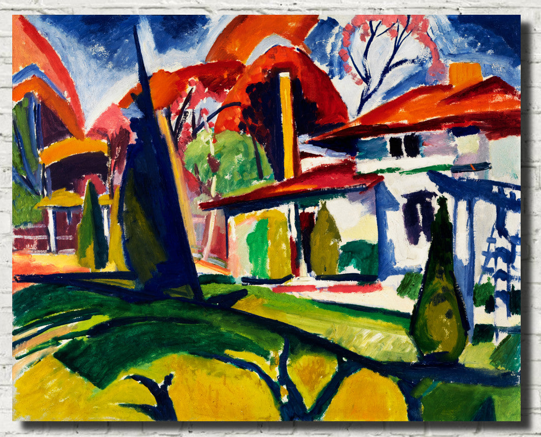 Henry Lyman Saÿen Fine Art Print : Newmans House