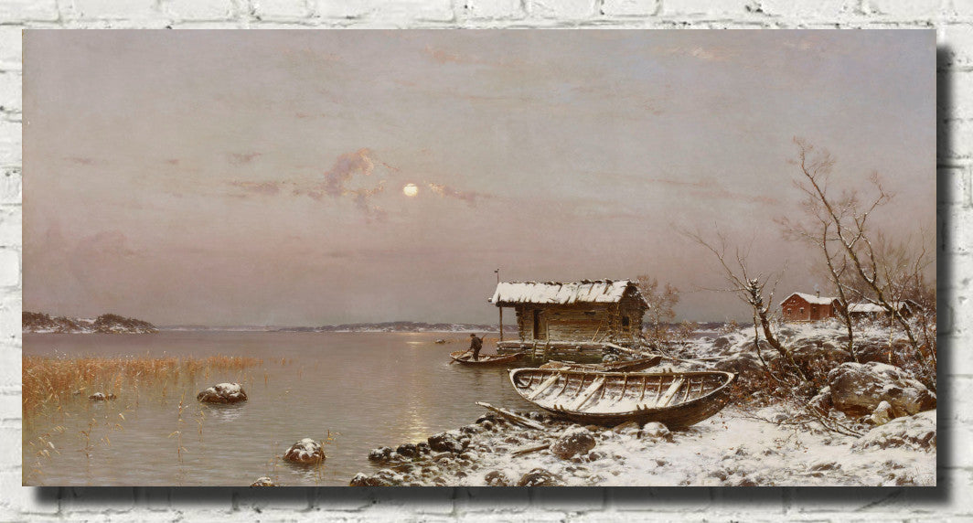 Hjalmar Munsterhjelm Fine Art Print, November Evening