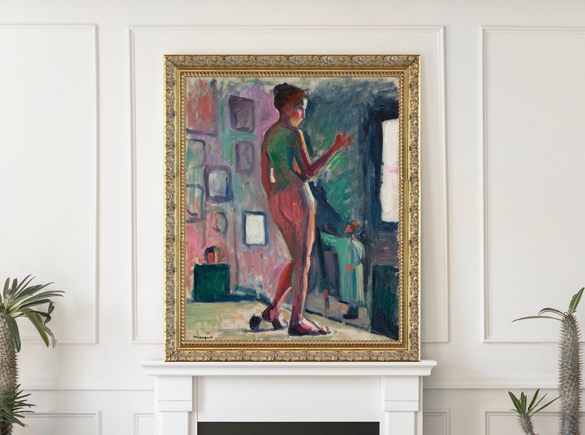 Nude in a Studio, Albert Marquet