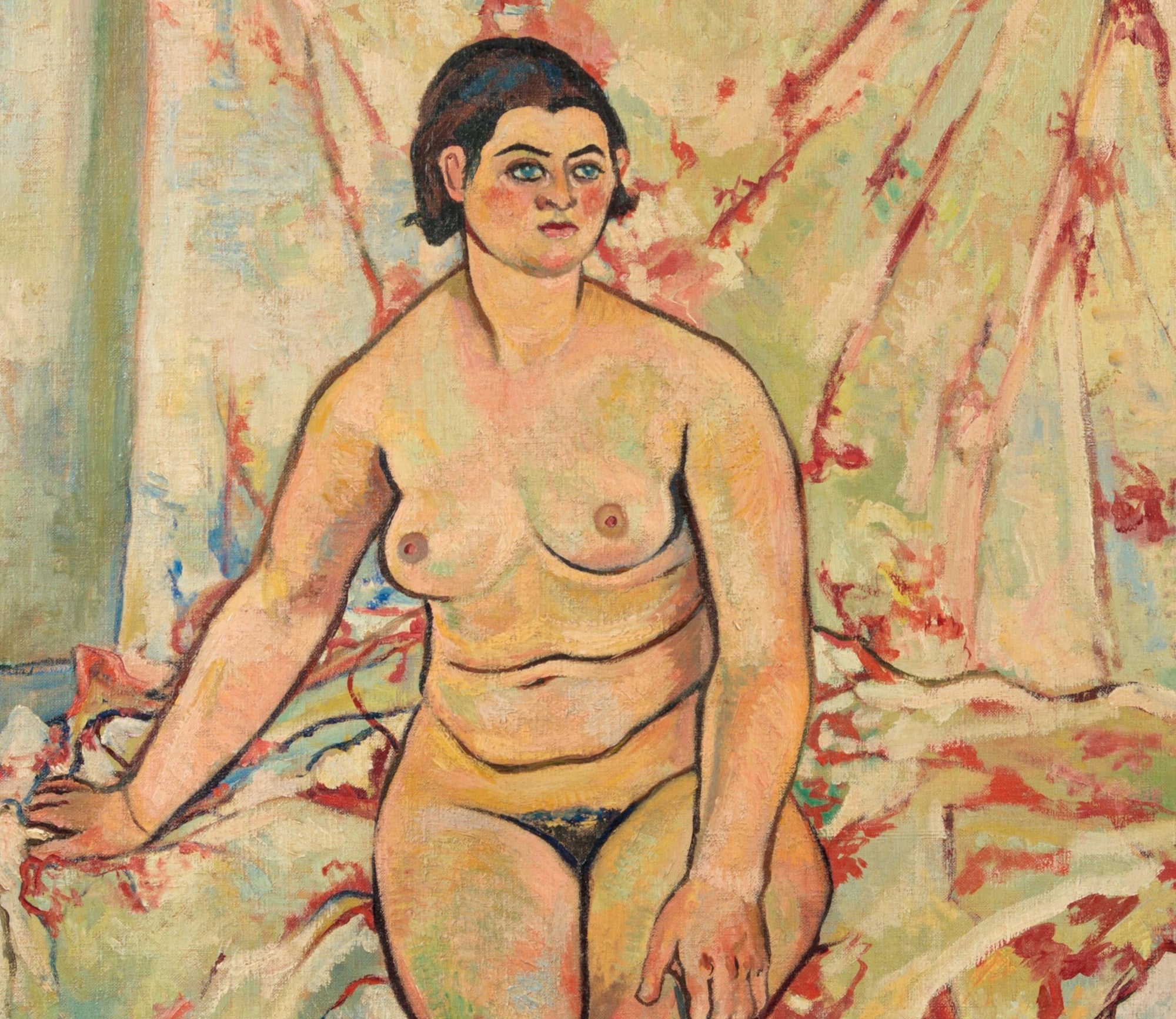 Suzanne Valadon Fine Art Print : Nude Sitting on the Edge of a Bed