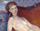 Nude With Apple, William Glackens Fine Art Print