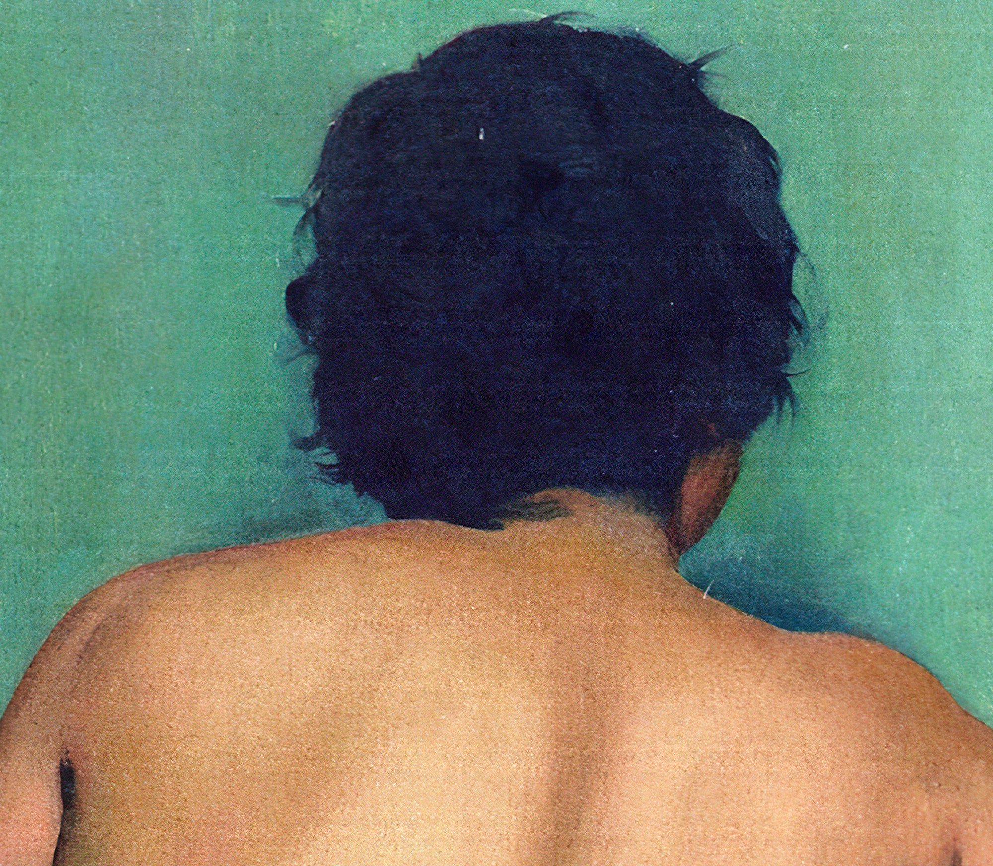 Woman with bare back on a red Couch, Félix Vallotton