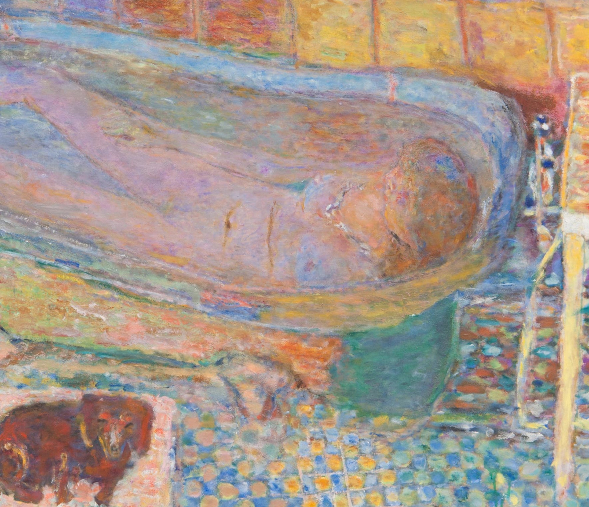 Pierre Bonnard Fine Art Print, Nude in Bathtub