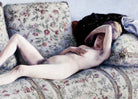 Gustave Caillebotte Fine Art Print : Nude on a Couch