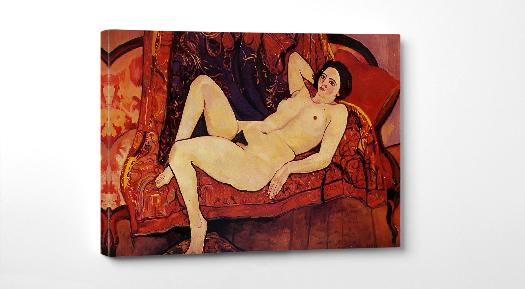 Nude on the Red Sofa, Suzanne Valadon