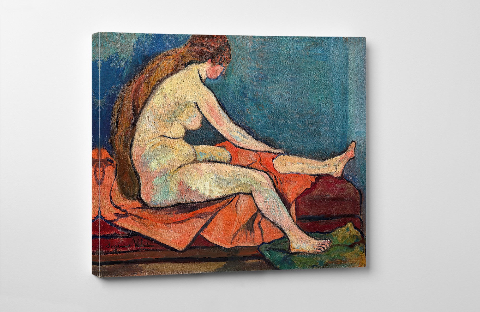 Nude seated in profile, Suzanne Valadon