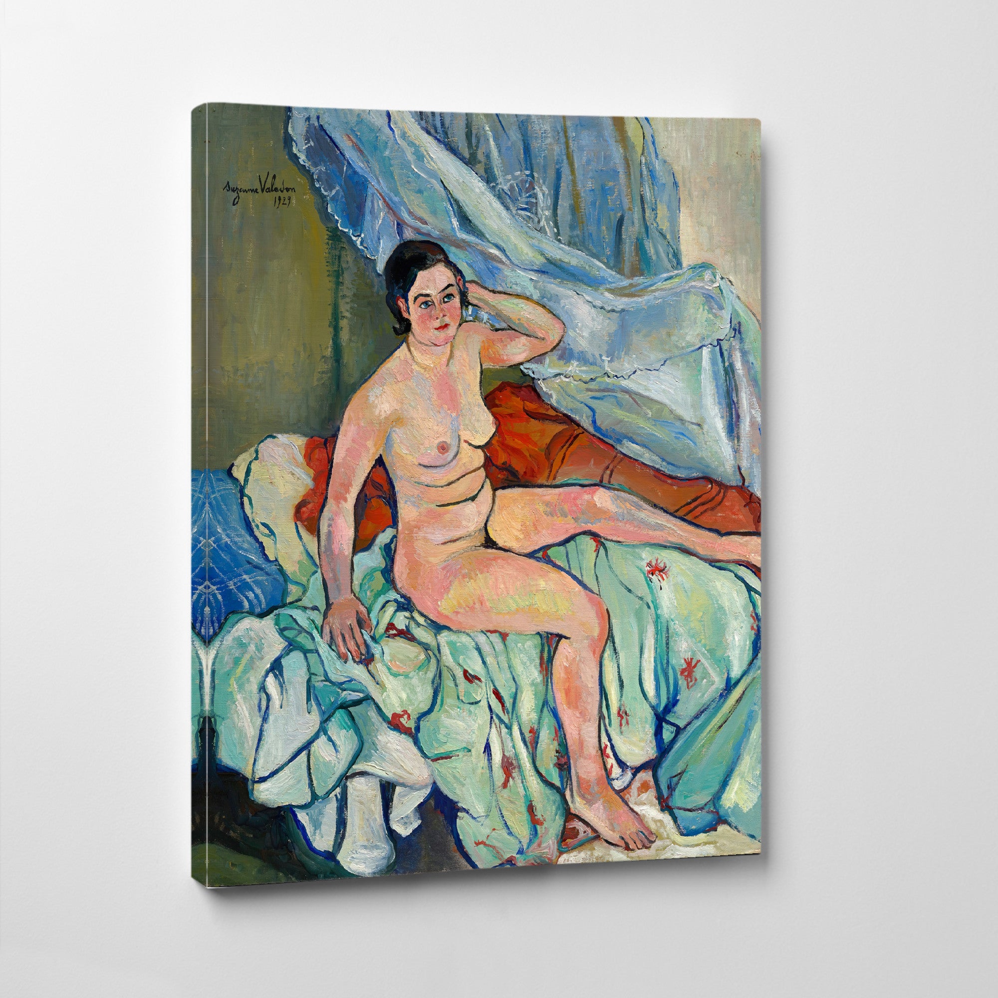 Nude seated on the edge of a bed, Suzanne Valadon