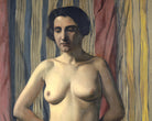 Nude with Blue Sash, Félix Vallotton Fine Art Print