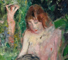 Nude With a Fan, Oskar Moll