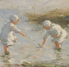 Robert Gemmell Hutchison Fine Art Print, On The Beach, Carnoustie