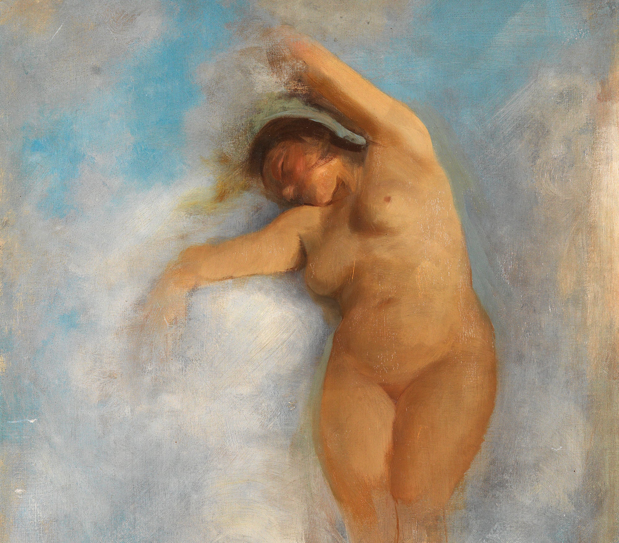 Wilhelm Trubner Fine Art Print, Oceanide