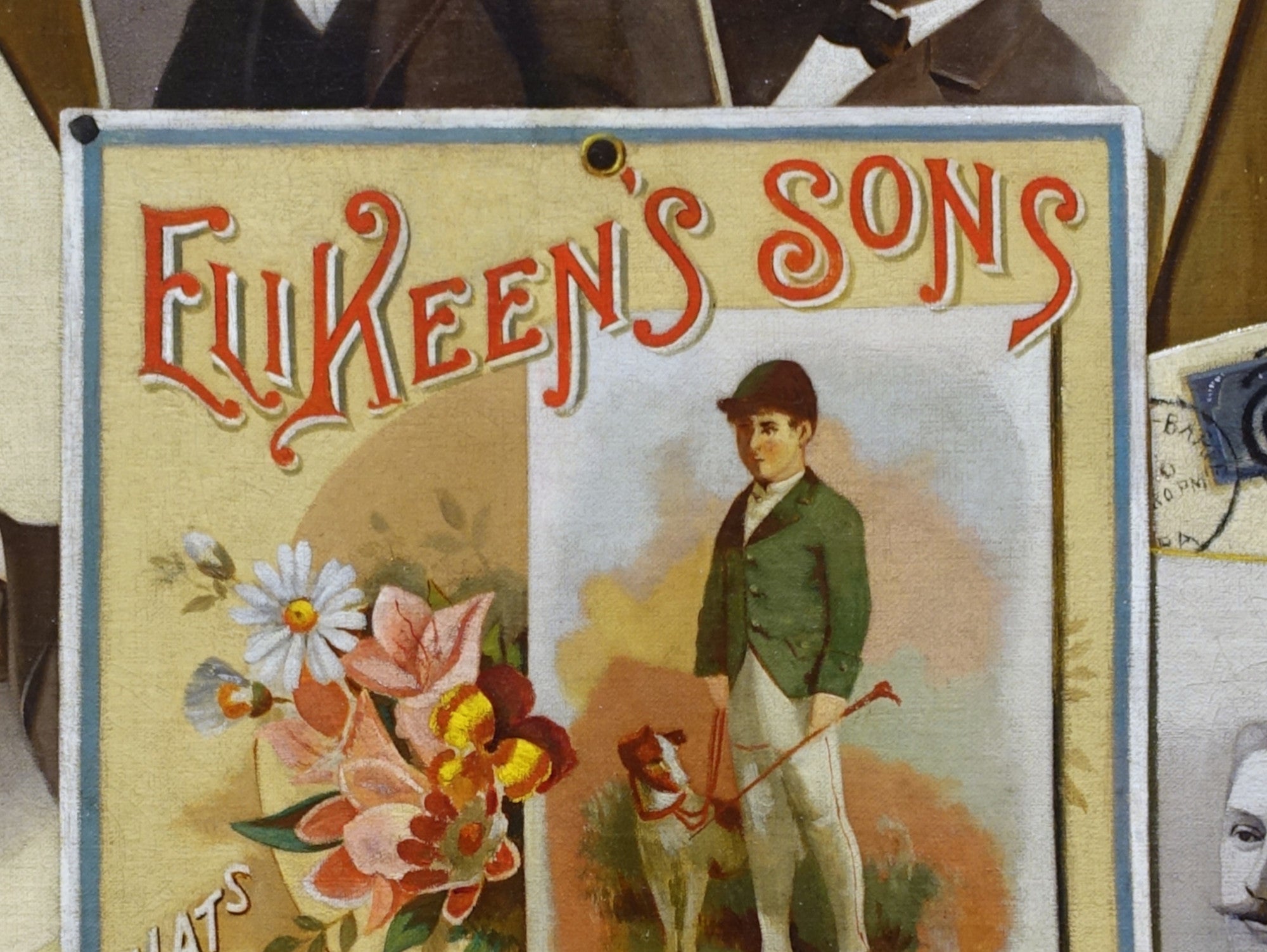 John F Peto Fine Art Print, Office Board for Eli Keen's Sons