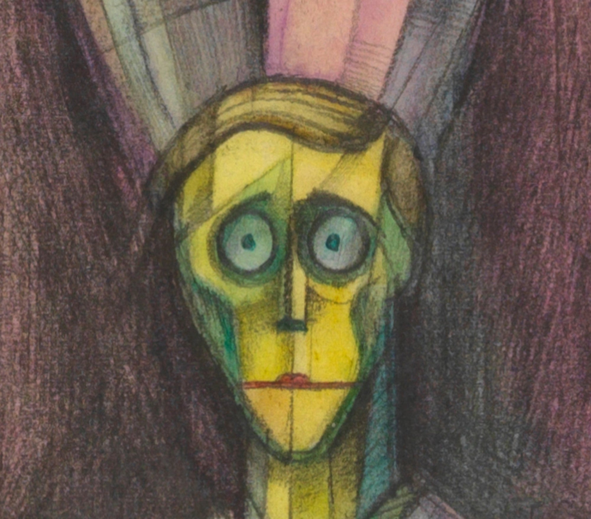 Untitled Abstract, Karl Wiener Print