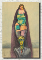 Untitled Abstract, Karl Wiener Print