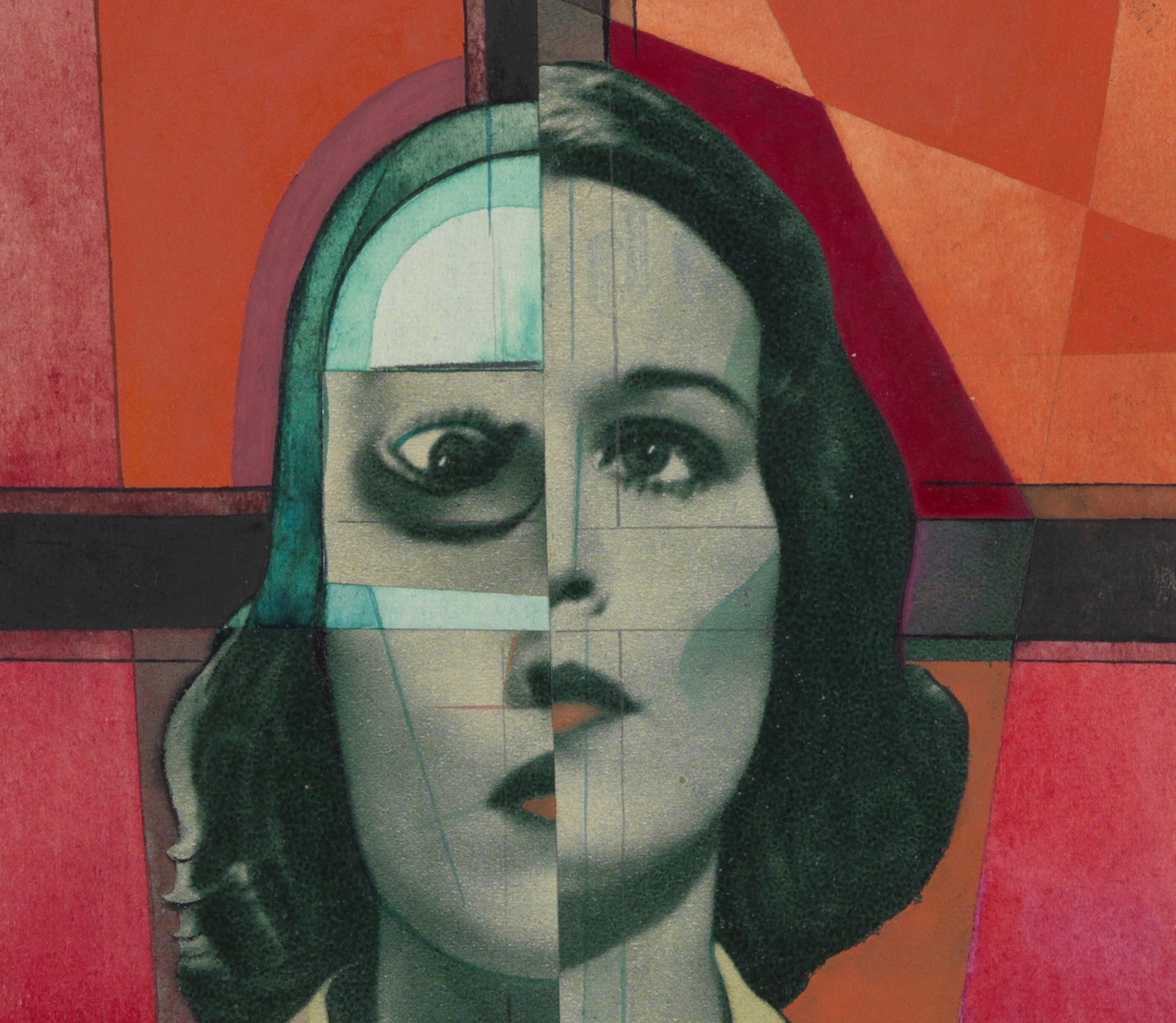 Collage II The End, Karl Wiener Photomontage Print