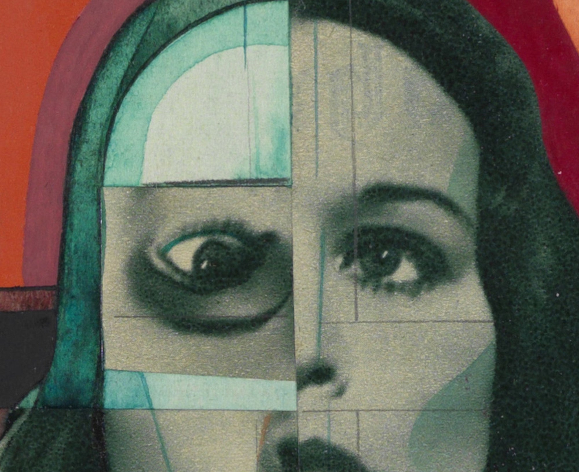 Collage II The End, Karl Wiener Photomontage Print