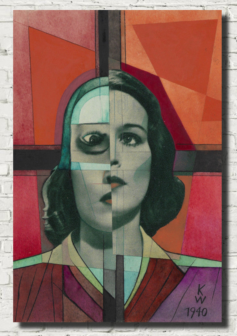 Collage II The End, Karl Wiener Photomontage Print