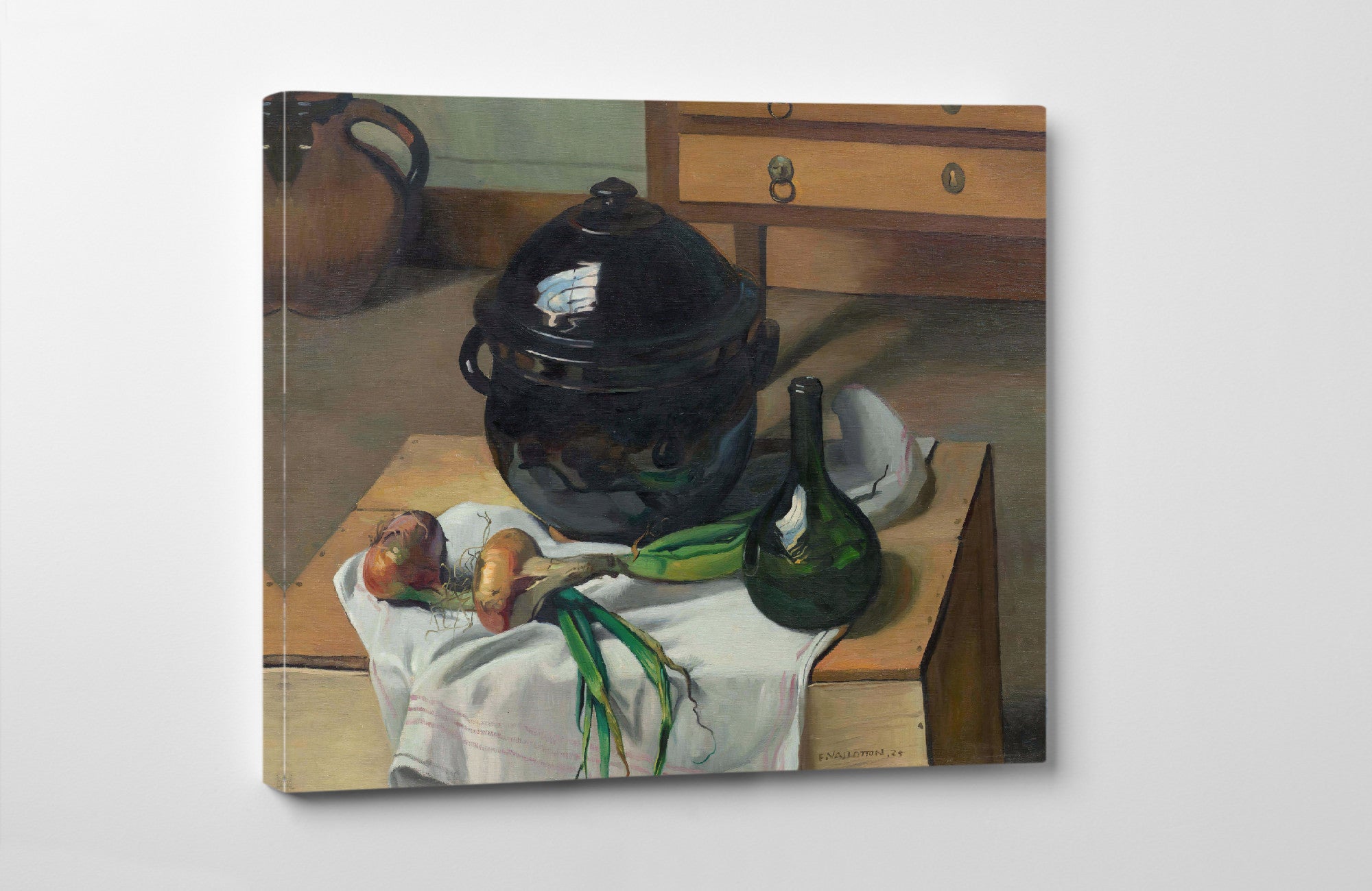 Onions and soup tureen, Félix Vallotton