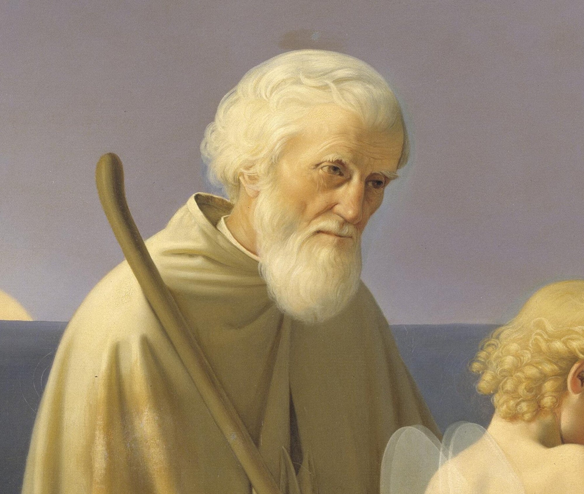 Ditlev Blunck Fine Art Print : Old Age, The Four Ages of Man