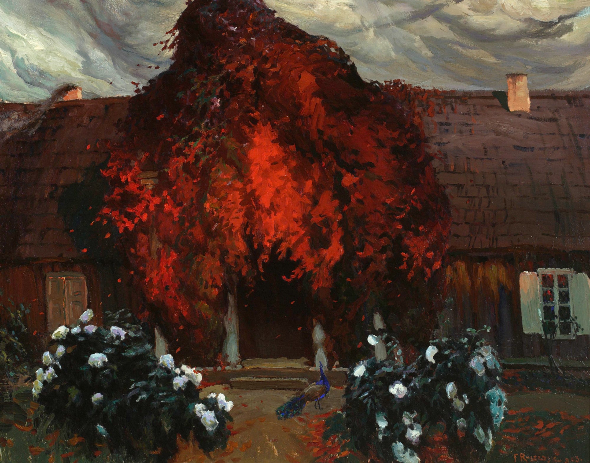 Ferdinand Ruszczy Fine Art Print, Old House