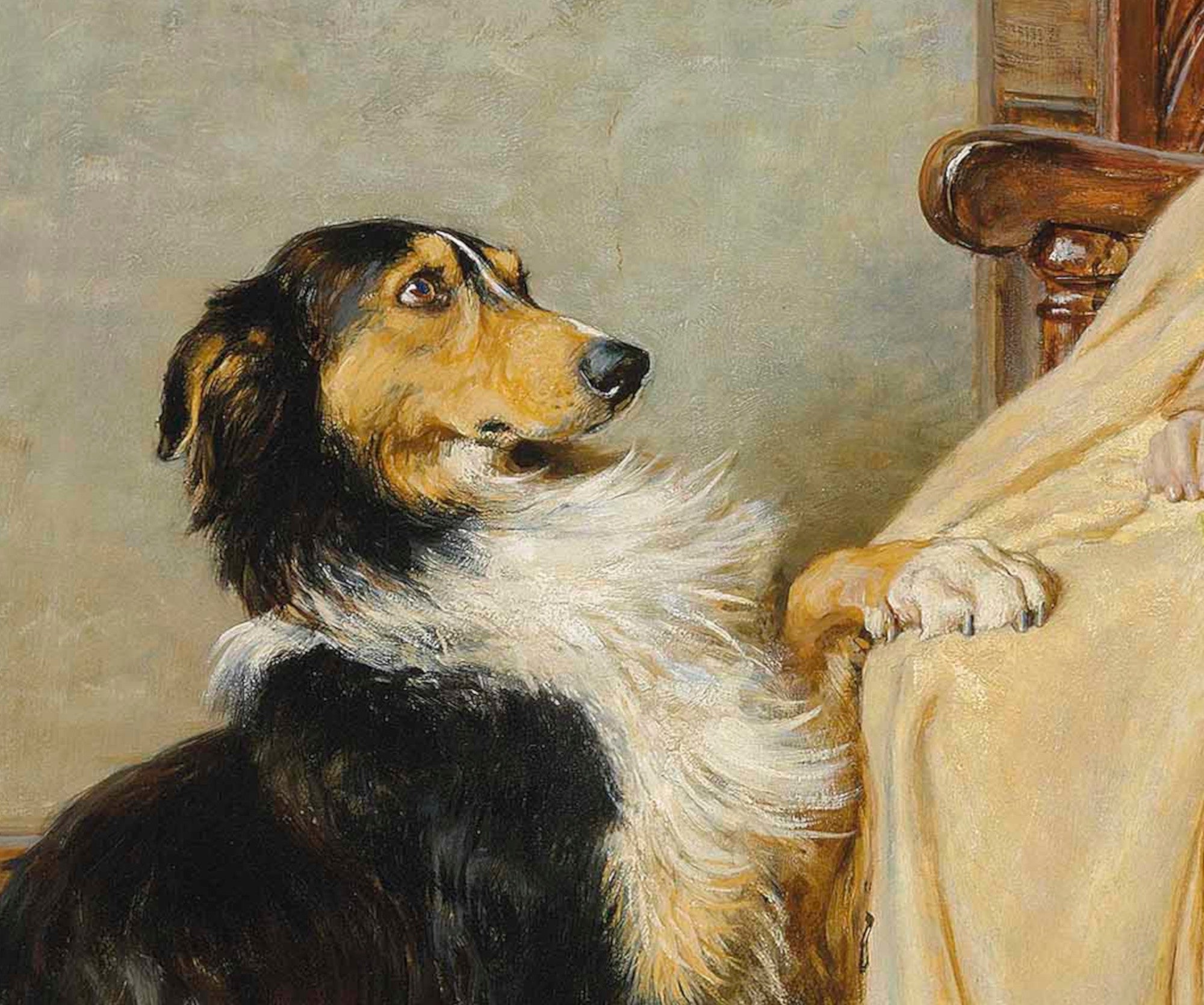 Briton Rivière Fine Art Print, Old playfellows