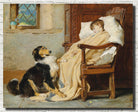Briton Rivière Fine Art Print, Old playfellows