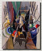 Albert Gleizes Fine Art Print, On Brooklyn Bridge