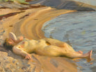 On the Beach, Anders Zorn Fine Art Print