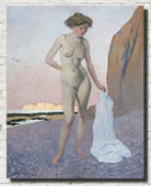 On The Beach, Félix Vallotton Fine Art Print