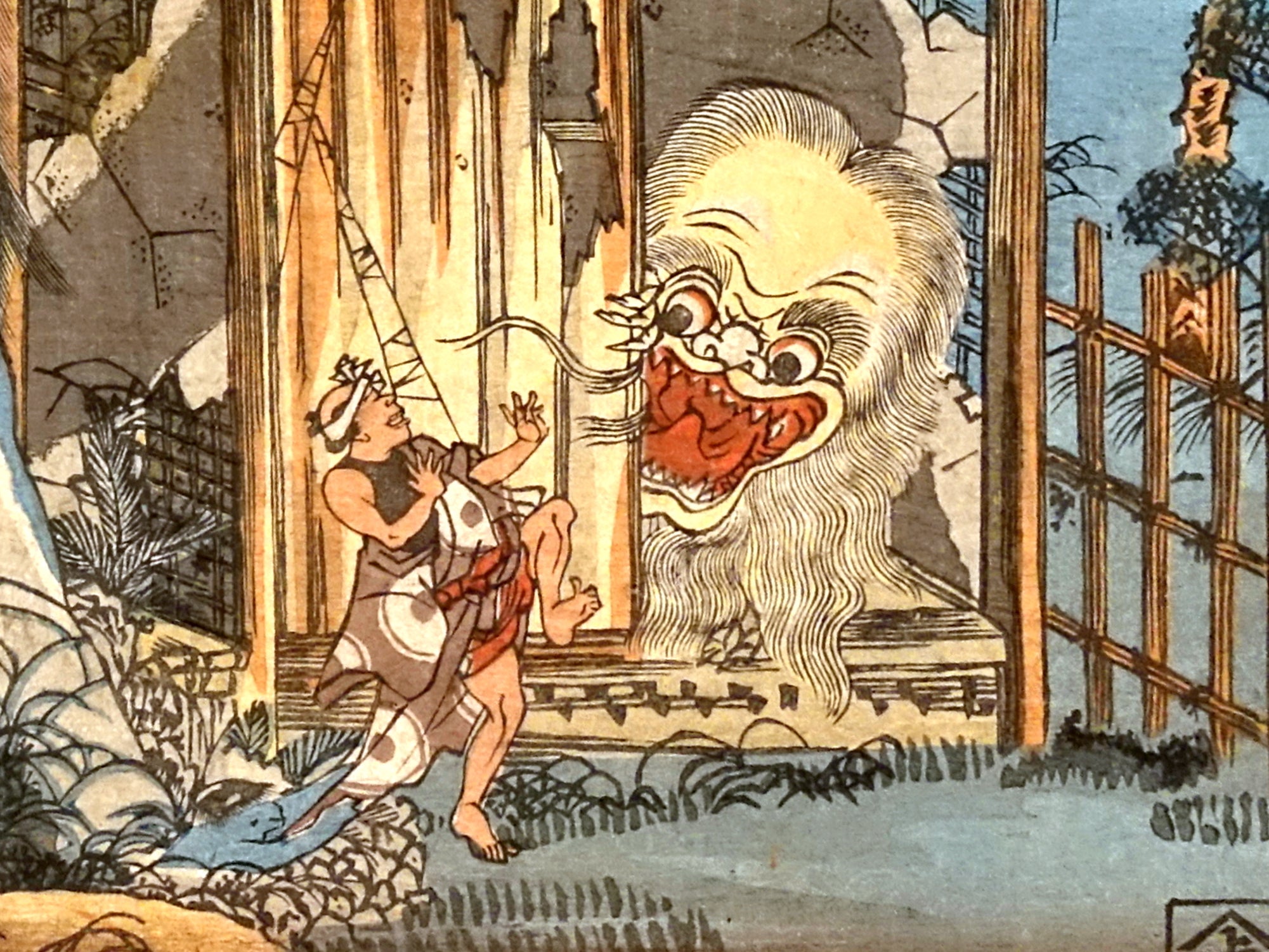 Haunted House, Japanese Fine Art Print, Utagawa Kuniyoshi