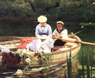 Vasily Polenov Fine Art Print, On The Boat