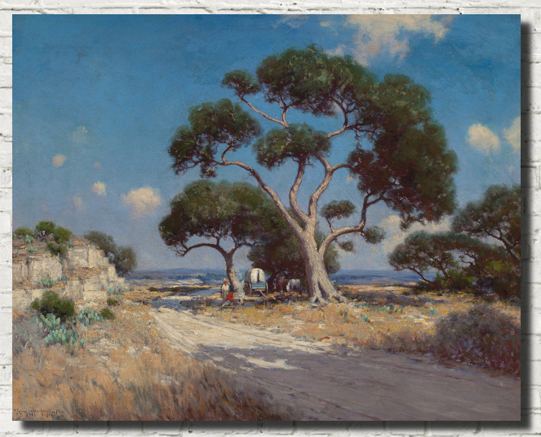 Julian Onderdonk Fine Art Print, On the Old Blanco Road, Southwest Texas