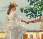 Winslow Homer Fine Art Print :  On The Stile