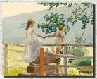 Winslow Homer Fine Art Print :  On The Stile
