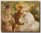 Marie Bracquemond Fine Art Print, On the Terrace at Sèvres