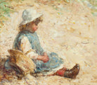 Robert Gemmell Hutchison Fine Art Print, On The Beach