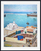 Open air theater, Algiers, Albert Marquet, Morocco Landscape
